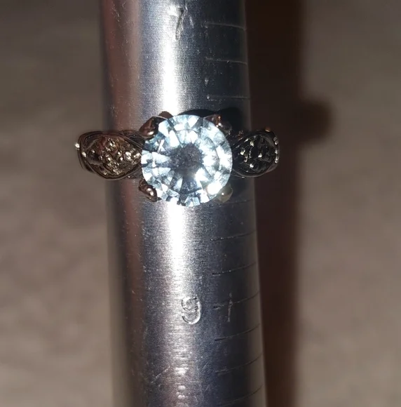 Vintage Blue Stone Ring - Picture 6 of 7